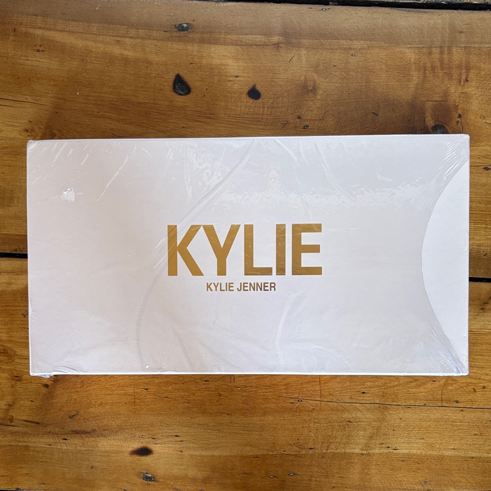 Kylie Cosmetics Pink Palette with Gold Logo